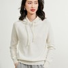 2023秋季新款连帽毛衣女士长袖系带上衣宽松针织衫打底帽衫 商品缩略图1