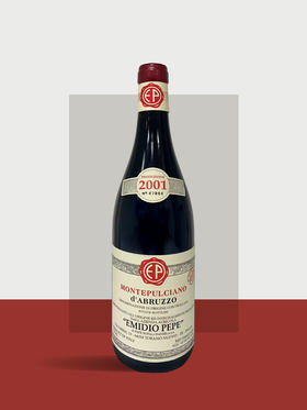 Emidio PEPE, Montepulciano d'Abruzzo VV 2001