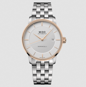 美度 MIDO 贝伦赛丽系列印记款长动能全自动机械男士腕表 M037.407.21.031.00