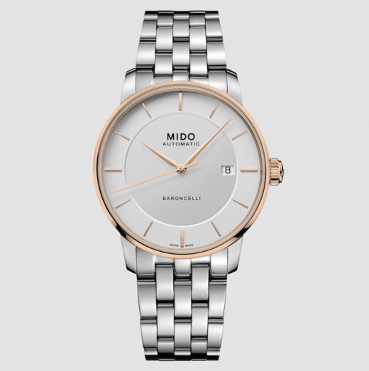 美度 MIDO 贝伦赛丽系列印记款长动能全自动机械男士腕表 M037.407.21.031.00 商品图0