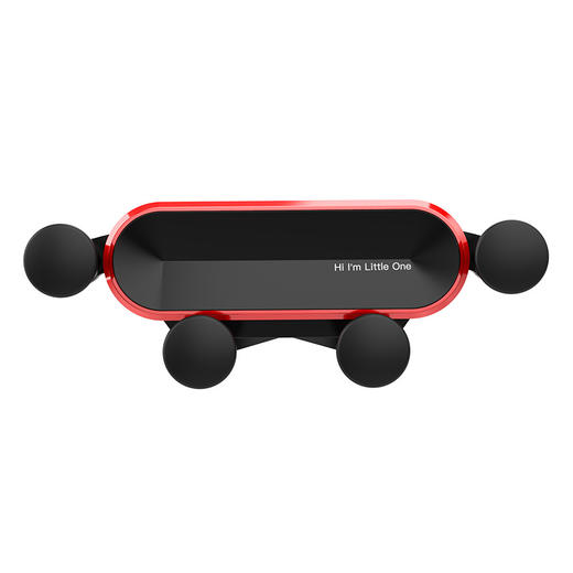 【稳固防抖，不挡封口！】车载手机支架汽车出风口重力导航手机支撑架卡通伸缩支架手机尺寸自由调节大小，适用于各种型号的智能手机！ 商品图4