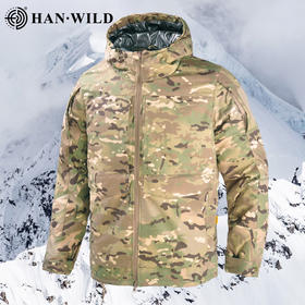 【防泼水设计 锁温蓄热】热反射战术棉服外套
ds（hy）