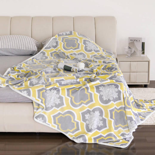 【外贸工厂直供】活性印染云貂绒毛毯 商品图6