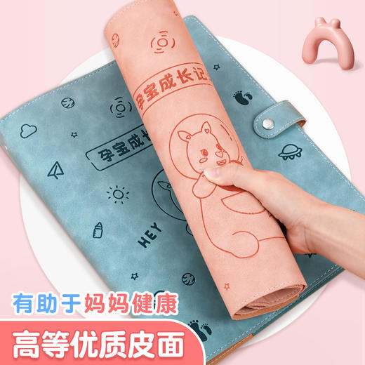 【品牌自营】孕检收纳册报告单孕妈妈孕妇b超建档手册本产检包资料记录收纳袋 商品图4