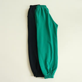 TG-TG01S149真丝空气棉卫裤女 加厚重磅桑蚕丝保暖裤休闲裤单穿中腰长裤