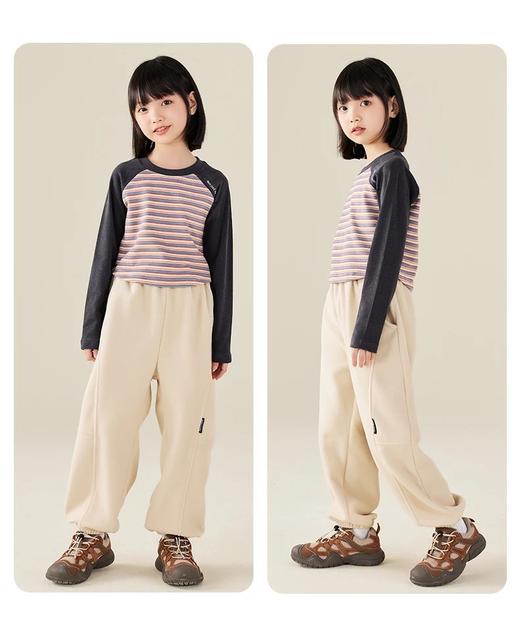 【5-7天发货】龙之涵2023秋冬新款合集摇粒绒系列  小野派对卫衣 山野派对上衣    探险自然休闲裤 商品图10