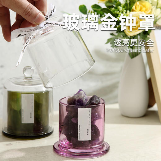 【精致的工艺，一丝奢华与温馨！】扩香石水晶石无火香薰精油室内熏香摆件香氛礼物 有效地吸附和释放香薰精油分子，为室内环境带来持久而纯净的香氛 商品图2