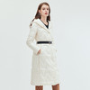 EITIE爱特爱冬季新款女装修身显瘦长款连帽保暖羽绒服7211908 商品缩略图3