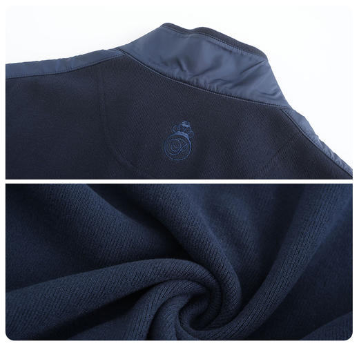 BMW-101B( PROSIMON高尔夫秋冬男款保暖立领针织衫) 商品图7