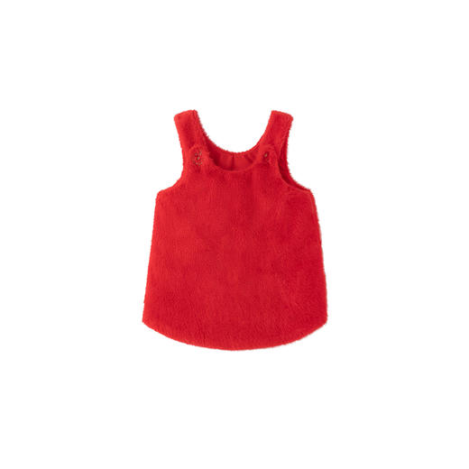 【商场同款】英氏儿童裙子秋冬温暖连衣裙女童可爱背心裙 商品图4