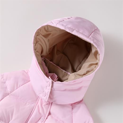 【轻暖0~10℃】女童羽绒服外套冬保暖中长款安奈儿童装实体店同款AG345598 商品图4