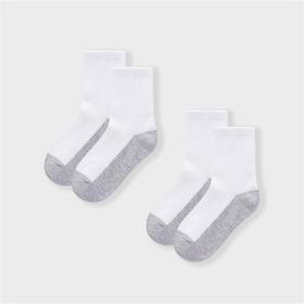 【实体店同款】男童女童中袜两双装2023年秋季新款安奈儿童装JM337938