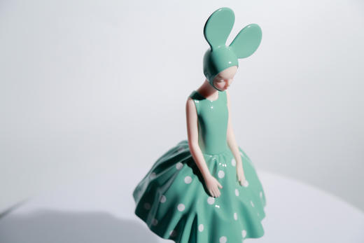 绿白波点-然女孩-500版 商品图2