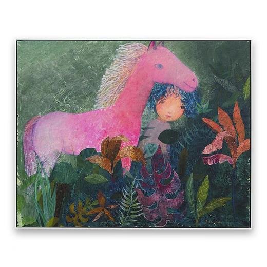 忻洛汀《穿花寻路》版画 商品图0