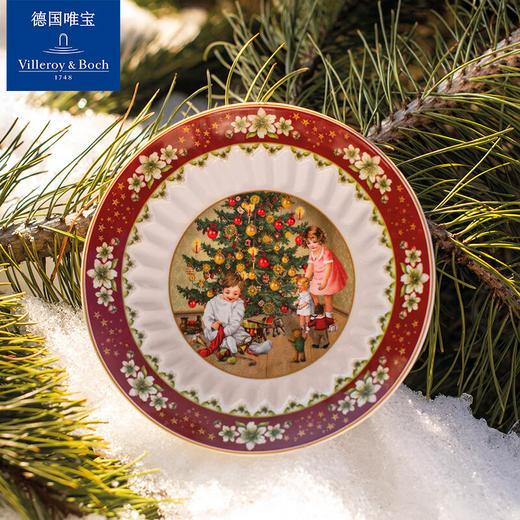 德国唯宝villeroyboch 餐具圣诞盘子创意欧式可爱家用逸趣圣诞 商品图5
