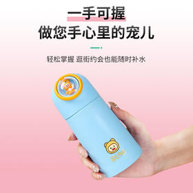 【27元任选两件】可爱偶趣玻璃杯   双层便携水杯  秋冬爆品学生水杯