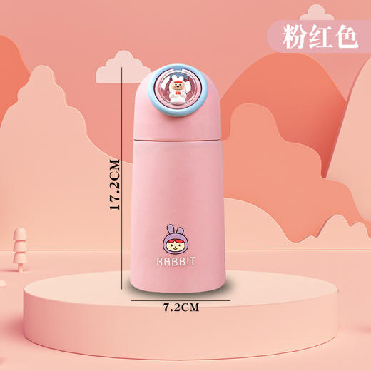 【27元任选两件】可爱偶趣玻璃杯   双层便携水杯  秋冬爆品学生水杯 商品图5