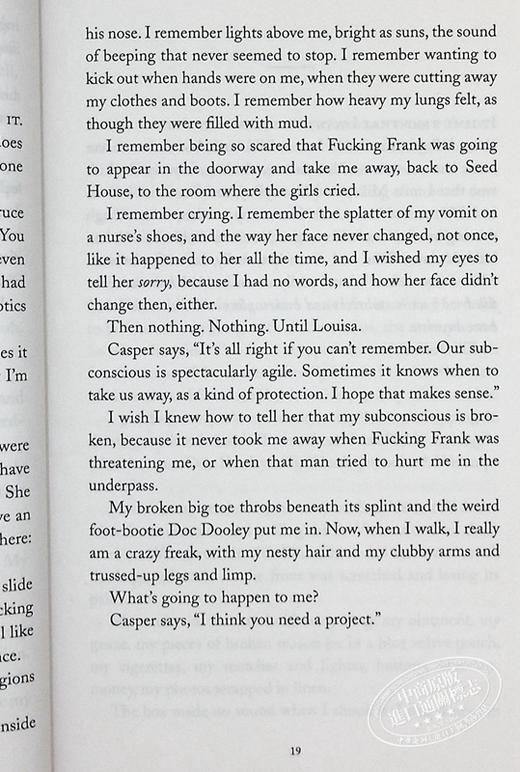 【中商原版】支离破碎的女孩 Girl in Pieces 英文原版 Kathleen Glasgow 青春都市小说 商品图5