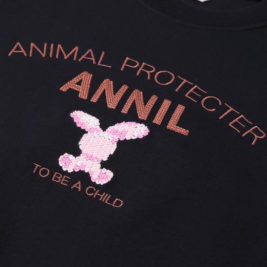 【实体店同款】女童圆领长袖卫衣安奈儿童装AG341770 商品图7