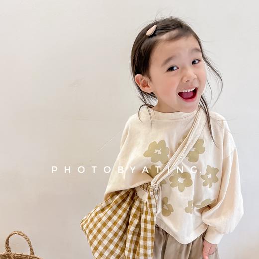 【舒适的穿着体验，精致的工艺！】2023秋季童装新款 儿童韩版秋装长袖T恤 男女童卫衣打底衫 lm 商品图0