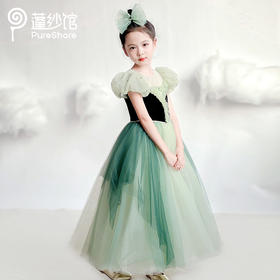 深圳时装周同款-碧影公主裙