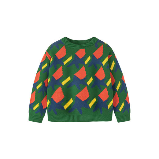 【mini亲子 大人款】迷你巴拉男童女童针织衫宝宝一家三口装套头毛衫 商品图4