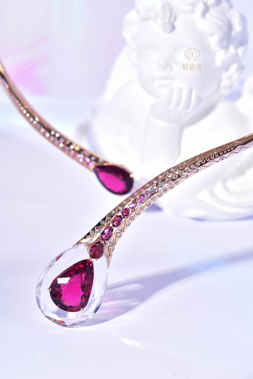 【凤舞九天】凤翎卢比莱项圈  CB2308023 商品图1