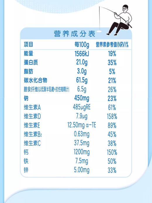 伊利中老年高钙低脂奶粉850g罐装礼盒装 商品图4
