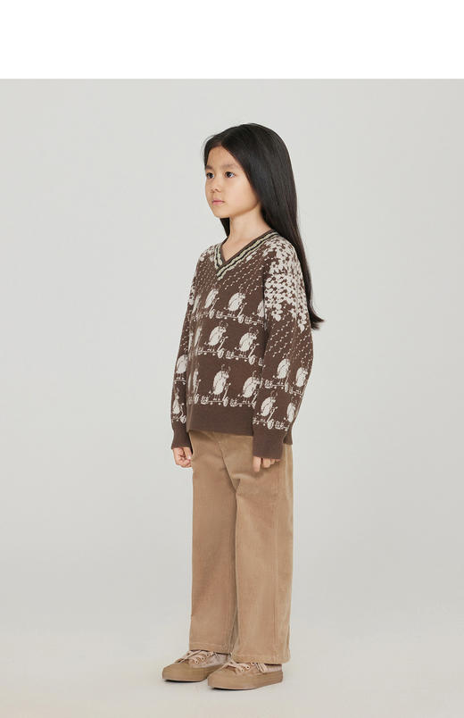 jnby  23年冬款   长袖套头毛衫  1N0310910 商品图3