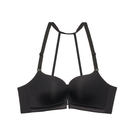 都市丽人无钢圈痕泳布A杯中厚B杯薄常规文胸内衣无钢圈前扣式LB32Z6 商品图0