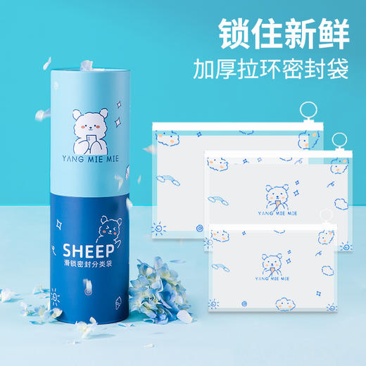【孕味秒杀专属】待产包收纳袋【孕妇滑锁密封分类袋】  拉环透明密封袋  儿童纸尿裤收纳  旅行整理袋 商品图6