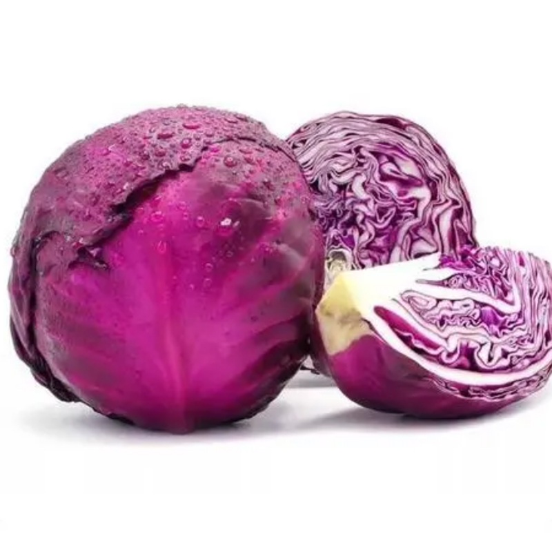 【自营】高原有机紫椰菜（紫甘蓝）450g-500g