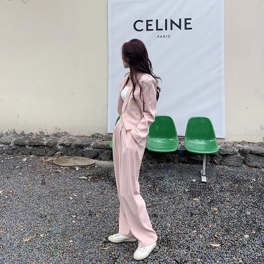 金蘑菇菇 /不加班西装2.0 时尚醋酸韩版宽松气质通勤时尚套装 商品图3