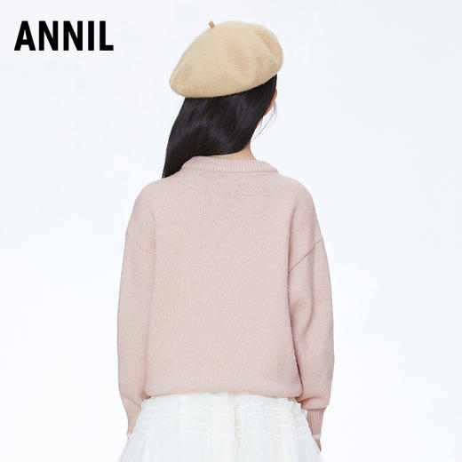【实体店同款】女童毛衣针织衫新款冬装羊毛安奈儿童装AG344730 商品图3