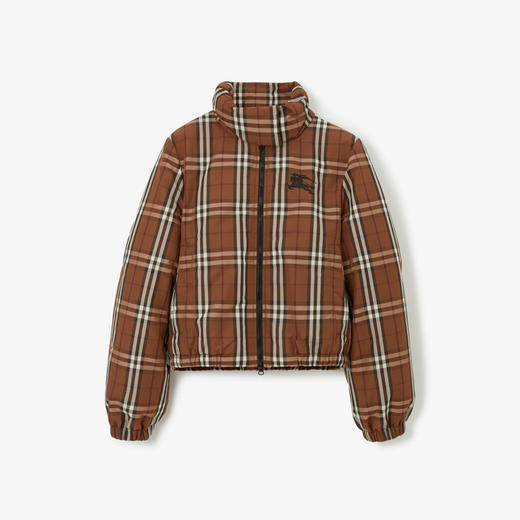 BURBERRY 巴宝莉 女士格纹尼龙羽绒服 格子 8074034 A9011 商品图0