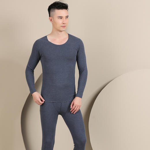 【99.9/任选两件，少拍不发货！】秋冬季新款男女德绒保暖内衣套装保暖内衣AB面保暖套装男女 商品图7