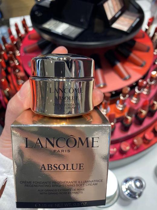 Lancome/兰蔻 兰蔻菁纯面霜/眼霜15ml 滋润 清爽 轻盈中样 稀缺货 自带高光  主打淡化细纹  抗老抗氧化  丰润紧致 商品图2