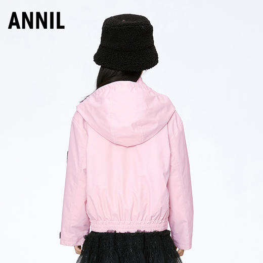 【实体店同款】女童立领加厚保暖两件套安奈儿童装AG345605 商品图3