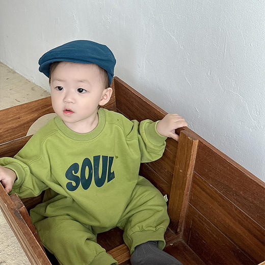 【连体设计方便穿脱，有效保暖，并具备透气性！】婴儿外出服秋款韩版童装秋季爬服宝宝衣服秋装男女童连体包屁哈衣 商品图2