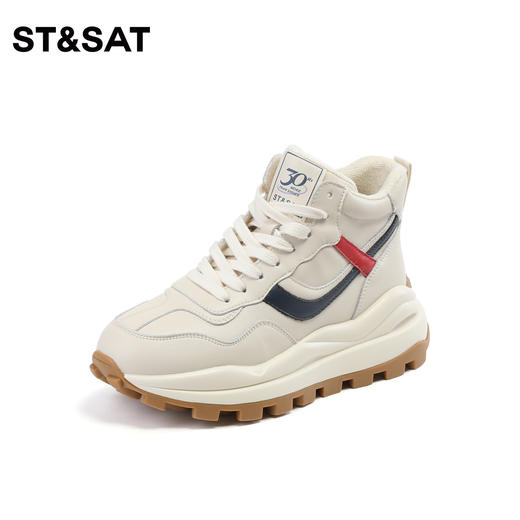 星期六加绒运动高厚底鞋阿甘鞋板鞋SS34118486 商品图11