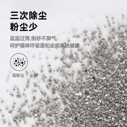 好命天生矿石猫砂颗粒活性炭倍净膨润土猫沙无尘除味2.5kg 商品图4