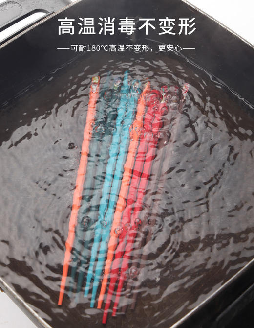 【家居百货】【⁧国潮合金筷子】⁩一人一筷，⁩安心用餐，⁡健康分筷，‌专人专筷，5种颜色，5双1套 商品图9