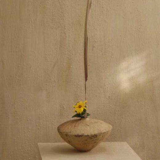 灼色系列粗陶艺术花器 侘寂风 禅意 商品图3