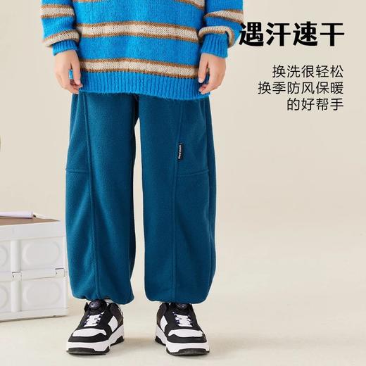 【5-7天发货】龙之涵2023秋冬新款合集摇粒绒系列  小野派对卫衣 山野派对上衣    探险自然休闲裤 商品图13