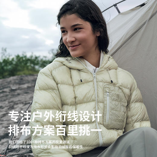 Naturehike挪客800蓬户外轻薄三防羽绒服男款进口鹅绒羽绒外套女 商品图4