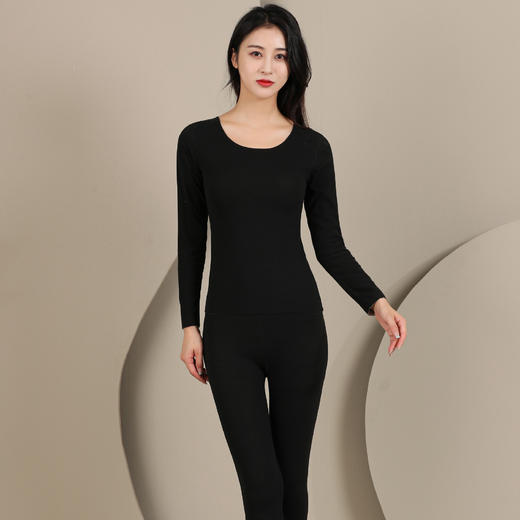 【99.9/任选两件，少拍不发货！】秋冬季新款男女德绒保暖内衣套装保暖内衣AB面保暖套装男女 商品图12