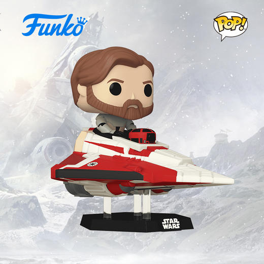 MINDstyle独家限定星球大战套装（Funko欧比旺战机限定款+肃清兵+黑武士钥匙扣） 商品图1