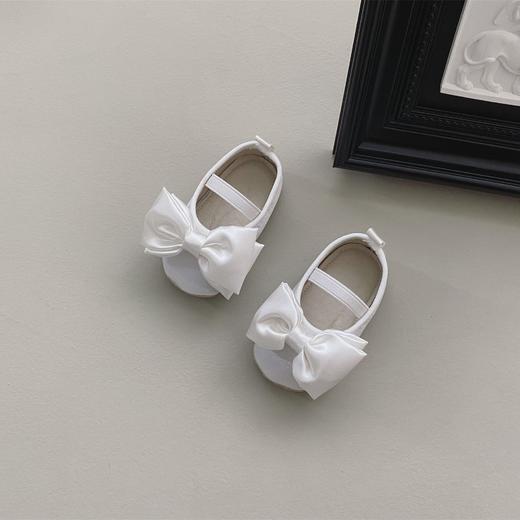 【舒适柔软，透气性好！】婴儿鞋子春秋款女宝宝洋气蝴蝶结软底步前鞋婴儿防滑防掉跟公主鞋 商品图7