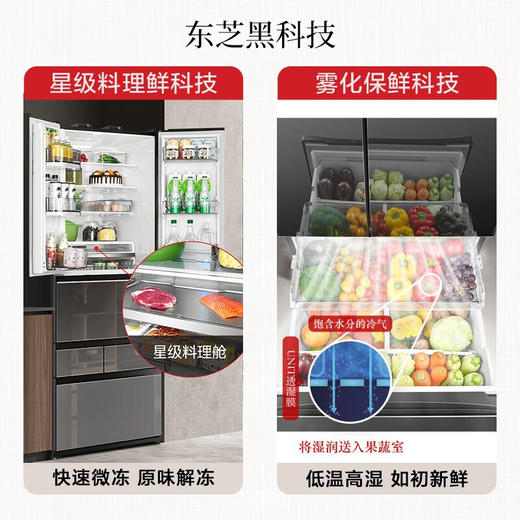 东芝/冰箱/GR-RM632WE-PG1B1 商品图4