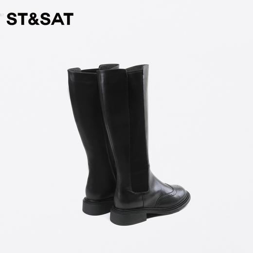 星期六时尚厚底骑士靴长筒靴SS34117547 商品图6